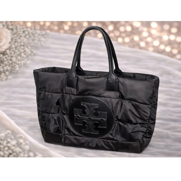 Tory Burch Handbags - Tory Burch Black Puffer Tote
